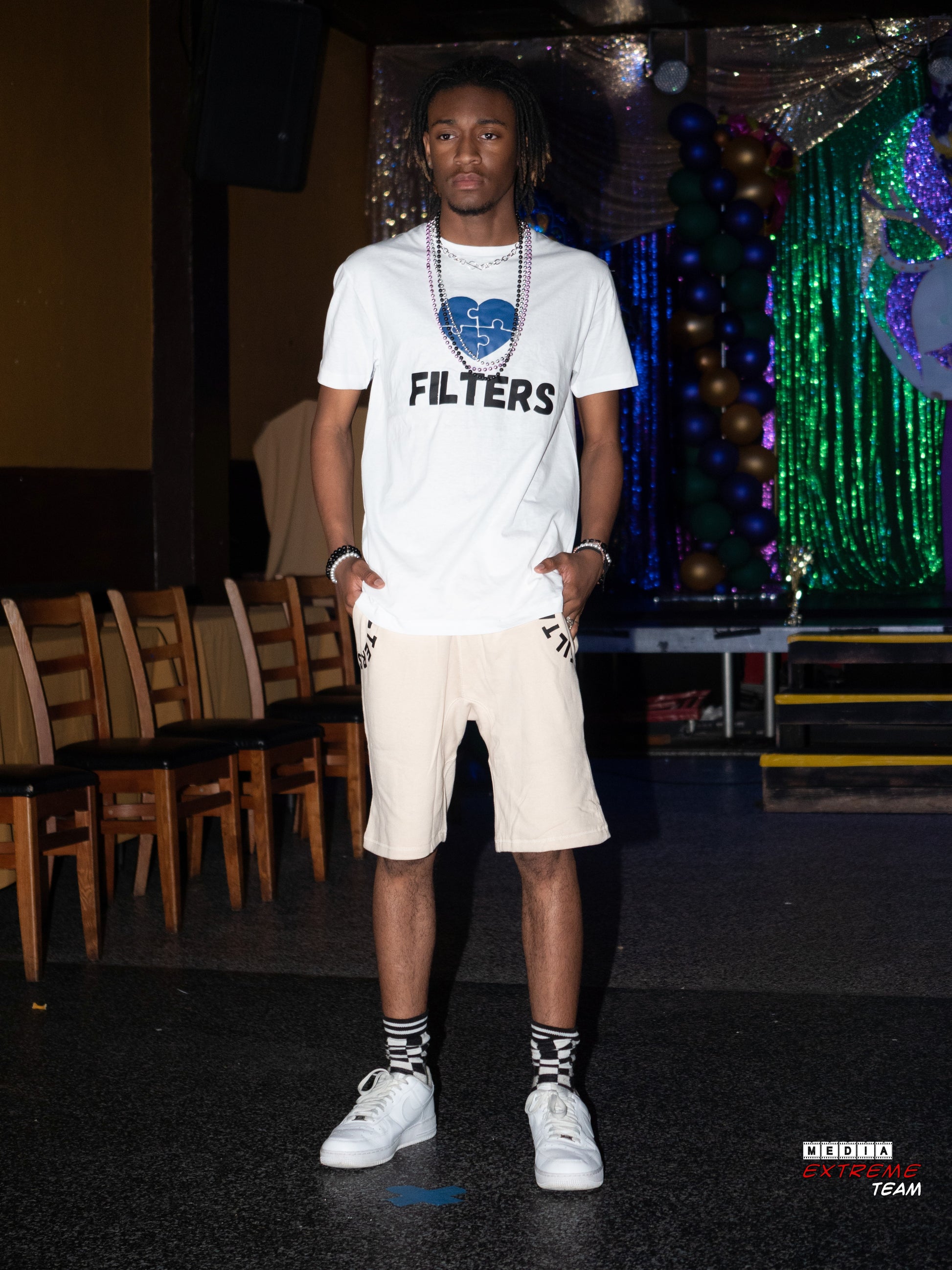 Heart shape Autism awareness 