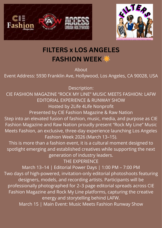 FILTERS RUNWAY STARTER PACKAGE